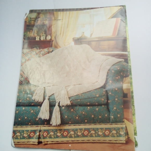 Vintage Brunswick Keepsake Afghans to Crochet & Knit Crocheting Knitting - Picture 8 of 8